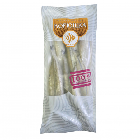 Корюшка зубастая азиатская неразделанная мороженая