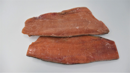 Кета филе кусок с кожей мороженая