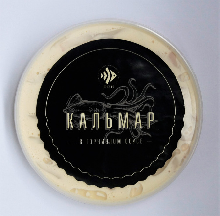 Кальмар в горчичном соусе