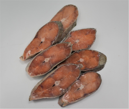 Кета стейк с кожей мороженая