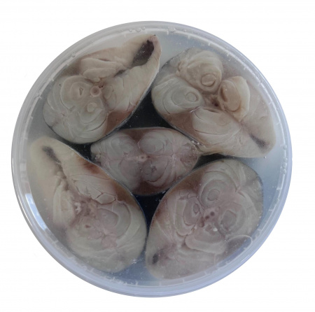 Скумбрия атлантическая кусочки в солевой заливке