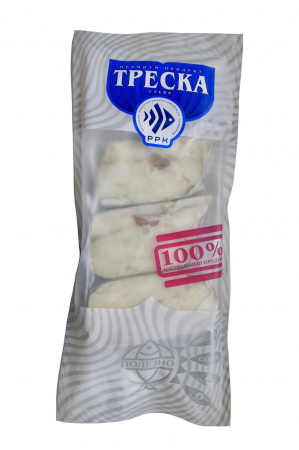 Треска стейк мороженая