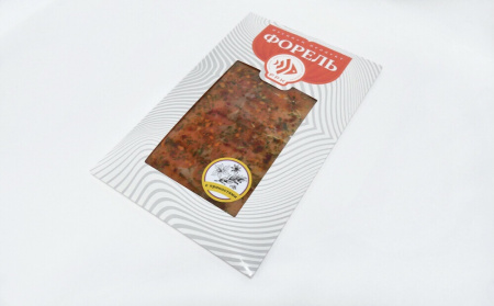 Форель слабосоленая с пряностями кусок/ломтики