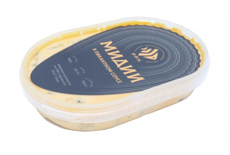 Мидии в пикантном соусе