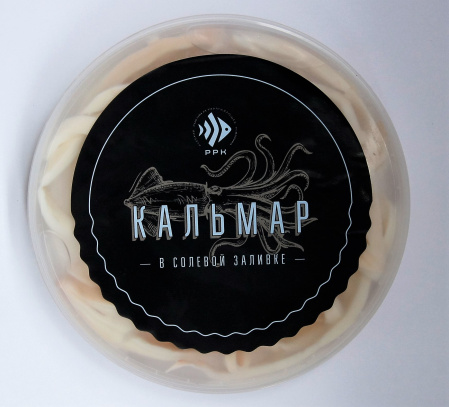 Кальмар в солевой заливке