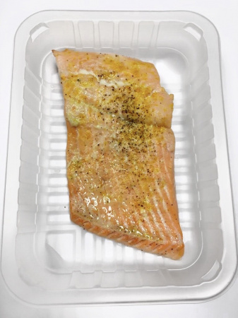 Кета отварная на пару