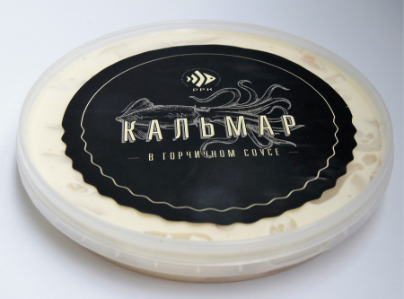 Кальмар в горчичном соусе