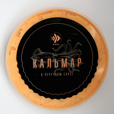 Кальмар в перечном соусе