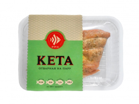 Кета отварная на пару