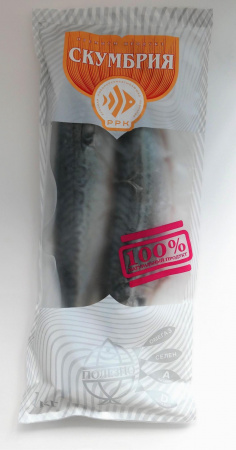 Скумбрия неразделанная мороженая