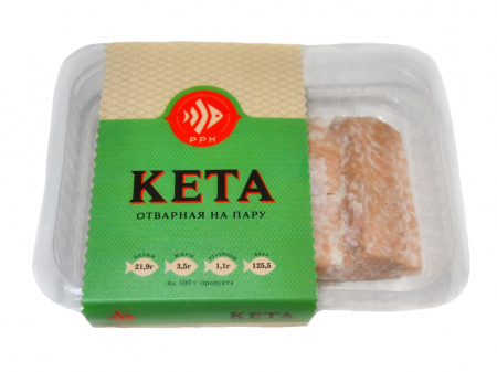 Кета отварная на пару