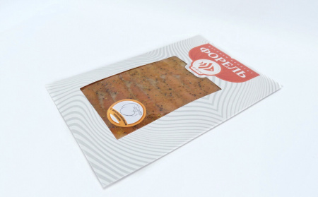 Форель слабосоленая с апельсиновым перцем кусок/ломтики