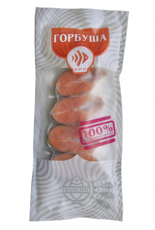 Горбуша стейк с кожей мороженый