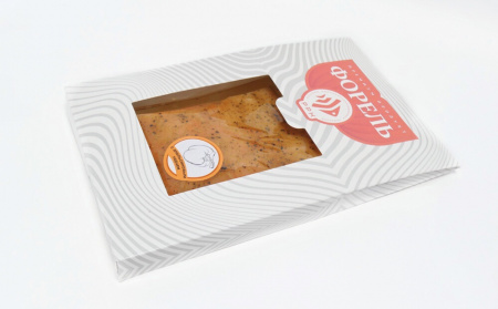 Форель слабосоленая с апельсиновым перцем кусок/ломтики